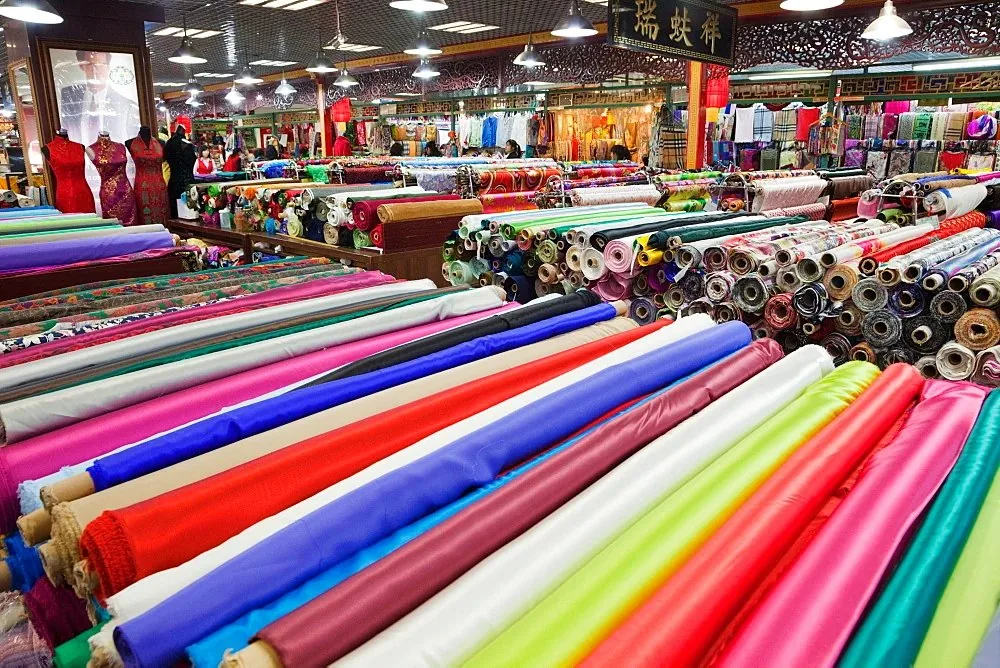 ТОП-5 крупнейших рынков текстиля в Китае
